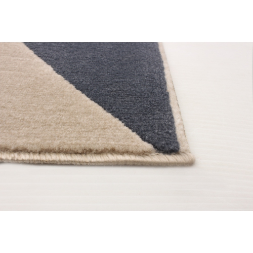 Delta Blue Polypropylene Rug 5'3" x 7'7"