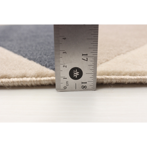 Delta Blue Polypropylene Rug 5'3" x 7'7"