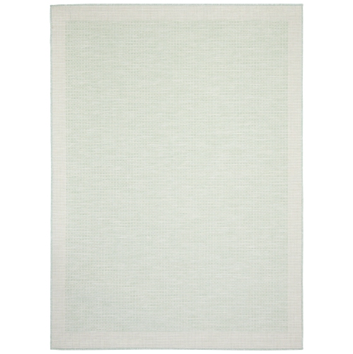 Veranda Diamond Blue Polypropylene Rug 6'7" x 9'6"