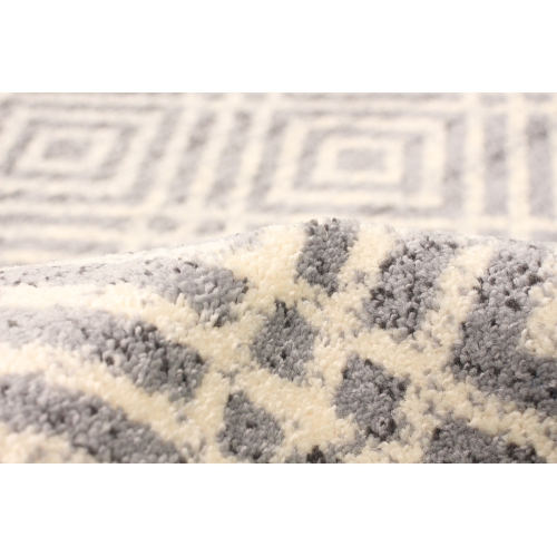 Tapis en polypropylène crème d'Ember 7 pi 10&nbsp;po x 10 pi 2&nbsp;po