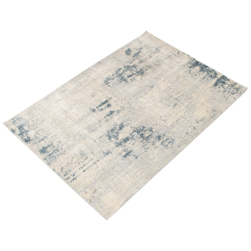Everly Grey Polypropylene Rug 5'3" x 7'3"