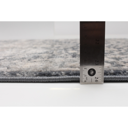 Oregon Tabriz Grey/Cream Polypropylene Rug 5'3" x 7'3"