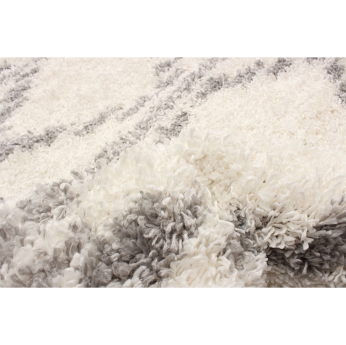 Grammercy Diamond Cream Polypropylene Shag 6'7" x 9'6"