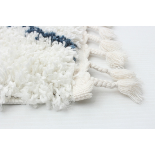 Grammercy Diamond Cream Polypropylene Shag 6'7" x 9'6"