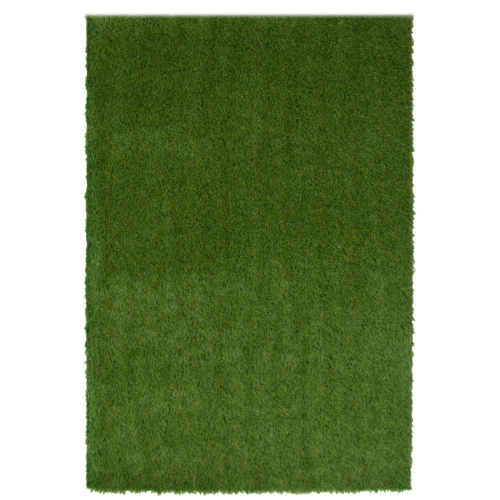ALFRESCO DECOR  Faux Grass Polyester Rug 4'0" X 6'0" In Green