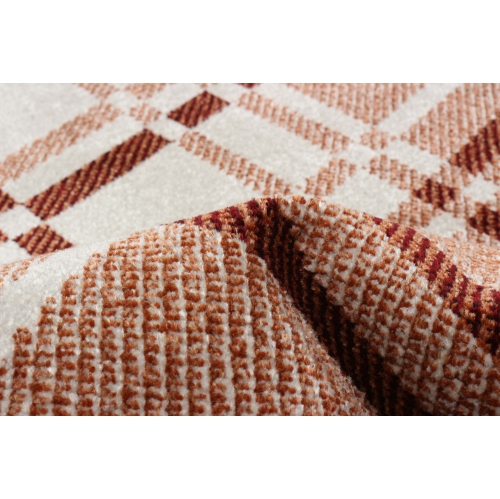 Aqua Gypsy Ivory Polyester Rug 3'0" x 5'0"