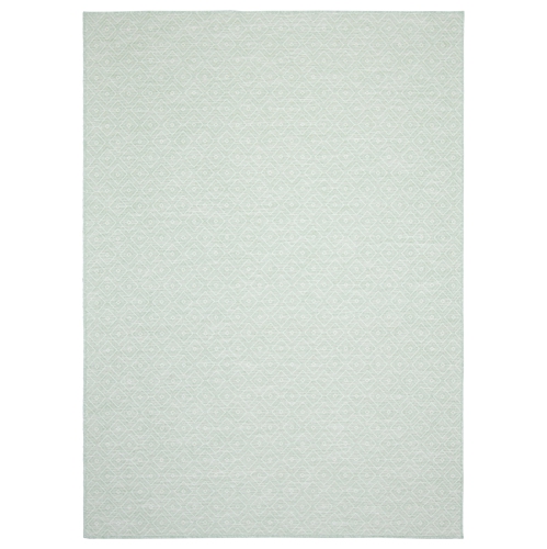 Veranda Diamond Blue Polypropylene Rug 6'7" x 9'6"