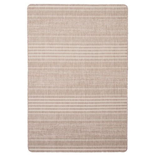 Cabana Taupe Polypropylene Rug 3'3" x 4'7"