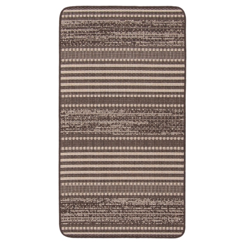 ALFRESCO DECOR  Cabana Chocolate Polypropylene Rug 2'2" X 3'11"