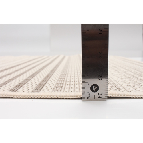 Cabana Chocolate Polypropylene Rug 2'2" x 3'11"