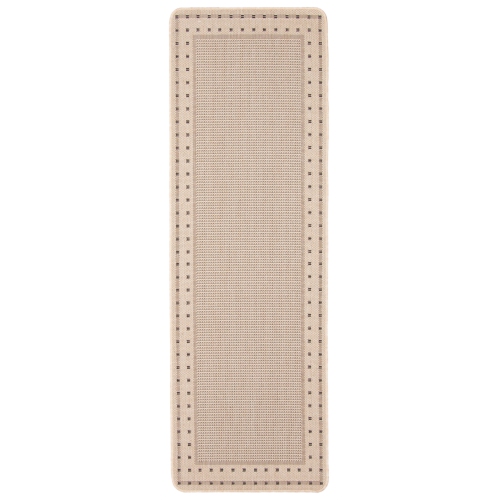 ALFRESCO DECOR  Nadia Polypropylene Rug 2'2" X 3'11" In Tan