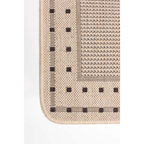 Nadia Tan Polypropylene Rug 2'2" x 3'11"