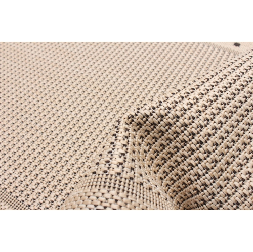 Nadia Tan Polypropylene Rug 2'2" x 3'11"