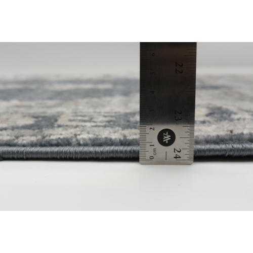 Oregon Tabriz Grey/Cream Polypropylene Rug 5'3" x 7'3"