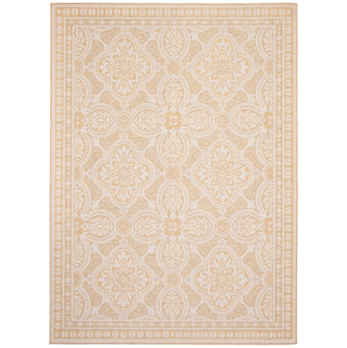 Veranda Diamond Blue Polypropylene Rug 6'7" x 9'6"