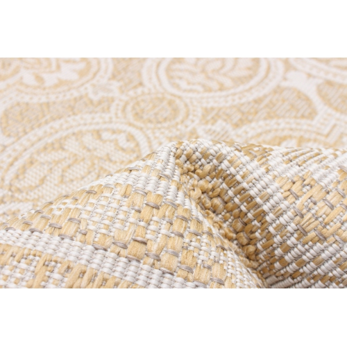 Veranda Diamond Blue Polypropylene Rug 6'7" x 9'6"