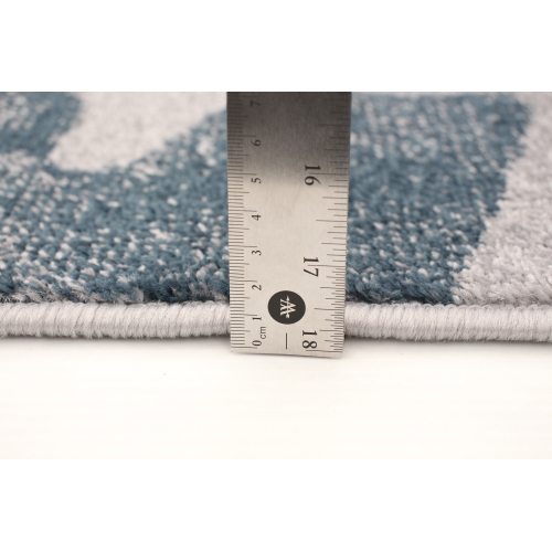 Presly Cream/Pink Polypropylene Rug 5'3" x 7'3"