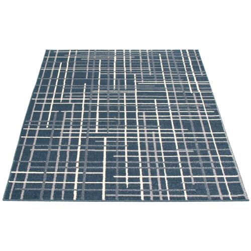 Tessa Anthracite Polypropylene Rug 3'11" x 5'7"