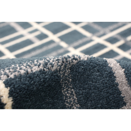 Tessa Anthracite Polypropylene Rug 3'11" x 5'7"