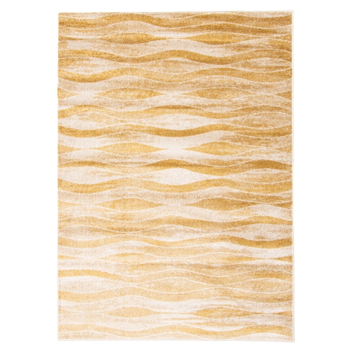 ALFRESCO DECOR  Neela Ivory/blue Polypropylene Rug 6'7" X 9'6"