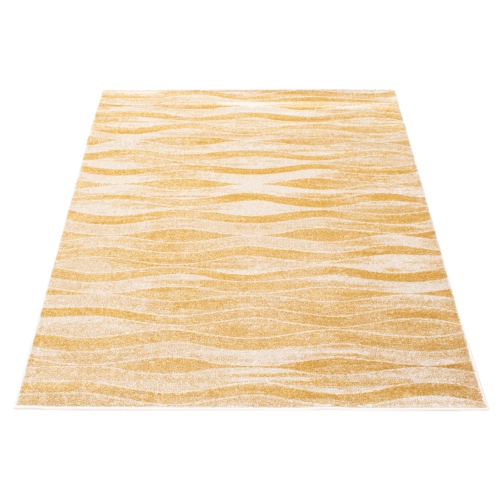 Neela Ivory/Blue Polypropylene Rug 6'7" x 9'6"