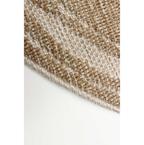 Merry Taupe Polypropylene Rug 8'0" x 10'0"