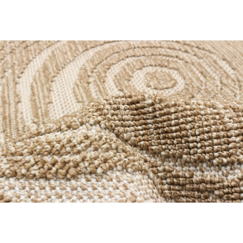 Merry Taupe Polypropylene Rug 8'0" x 10'0"