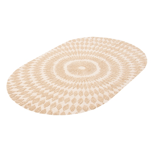 Manon Taupe Polypropylene Rug 8'0" x 10'0"