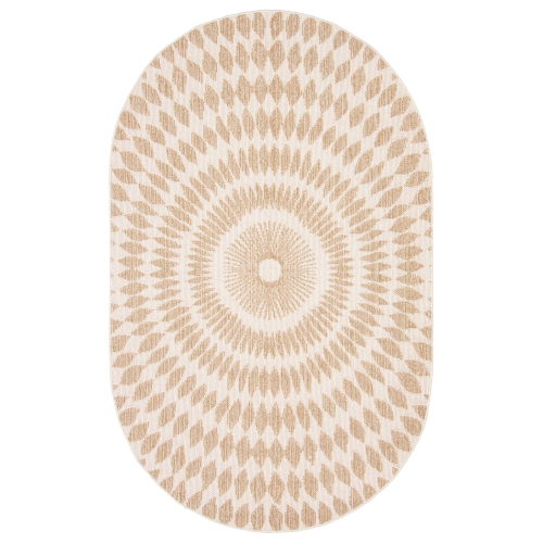 ALFRESCO DECOR  Manon Taupe Polypropylene Rug 8'0" X 10'0"