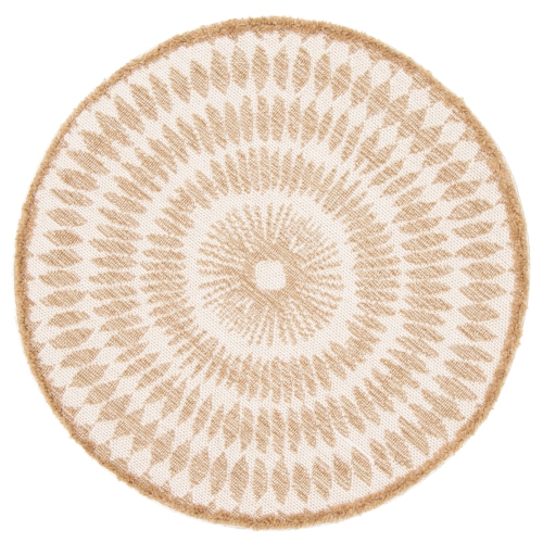ALFRESCO DECOR  Manon Taupe Polypropylene Rug 8'0" X 10'0"
