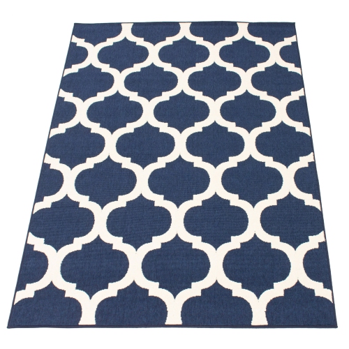 Cambridge Grey Polypropylene Rug 5'3" x 7'7"