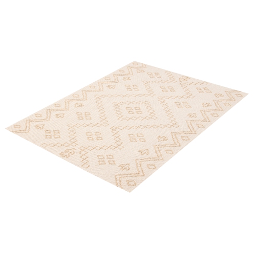 Caral Taupe Polypropylene Rug 2'6" x 12'0"