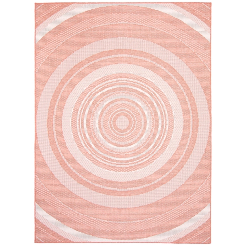 Veranda Diamond Blue Polypropylene Rug 6'7" x 9'6"