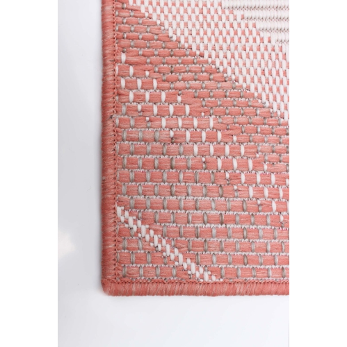 Veranda Diamond Blue Polypropylene Rug 6'7" x 9'6"