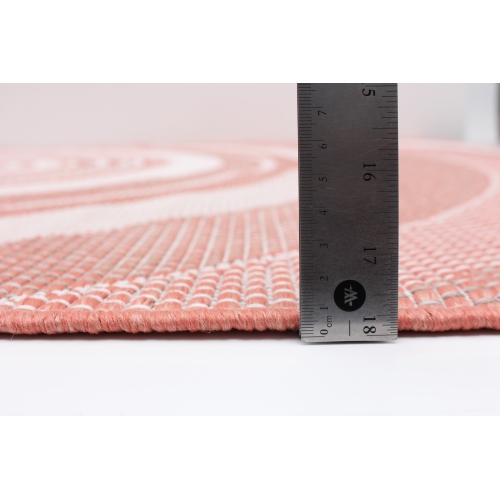 Veranda Diamond Blue Polypropylene Rug 6'7" x 9'6"