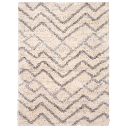 ALFRESCO DECOR  Suzana Cream Polypropylene Rug 6'7" X 9'6"