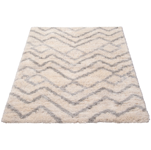 Suzana Cream Polypropylene Rug 6'7" x 9'6"