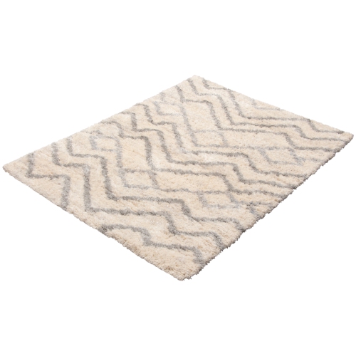 Suzana Cream Polypropylene Rug 6'7" x 9'6"