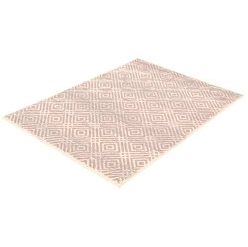 Tapis en polypropylène crème d'Ember 7 pi 10 po x 10 pi 2 po