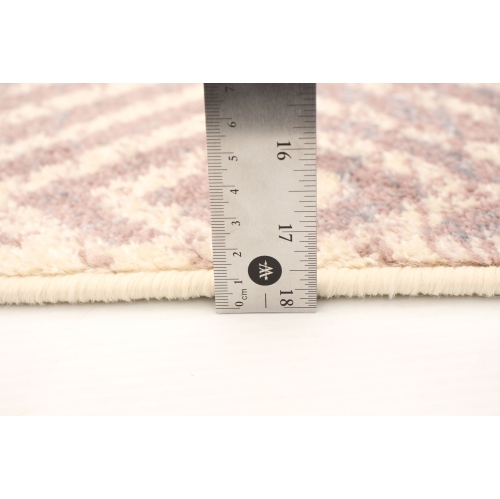 Tapis en polypropylène crème d'Ember 7 pi 10 po x 10 pi 2 po