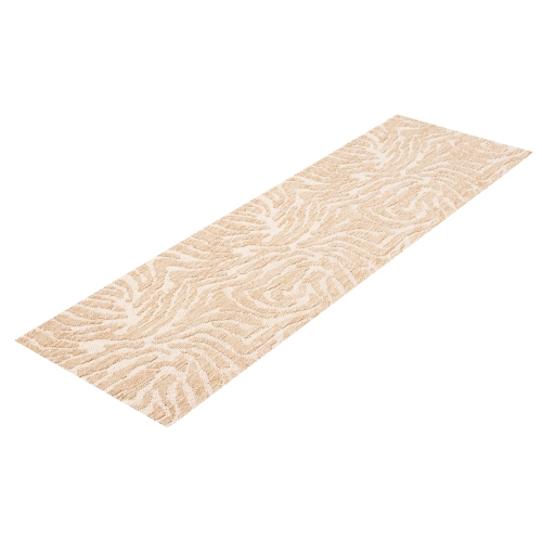 Zendaya Taupe Polypropylene Rug 2'6" x 12'0"