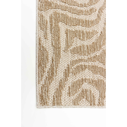 Zendaya Taupe Polypropylene Rug 2'6" x 12'0"