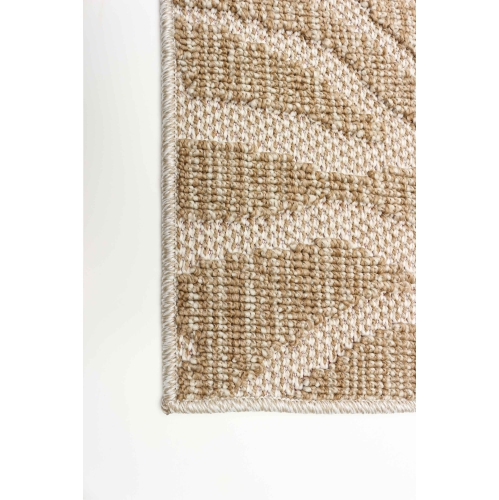 Zendaya Taupe Polypropylene Rug 2'6" x 12'0"