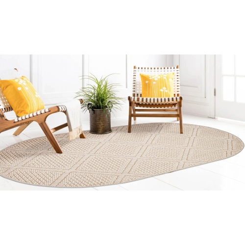 Tosca Taupe Polypropylene Rug 5'0" x 7'0"