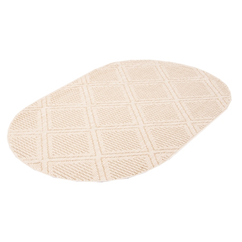 Tosca Taupe Polypropylene Rug 5'0" x 7'0"