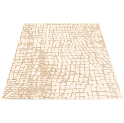 Sisal Safari Champagne-Taupe Polypropylene Rug 5'3" x 7'7"
