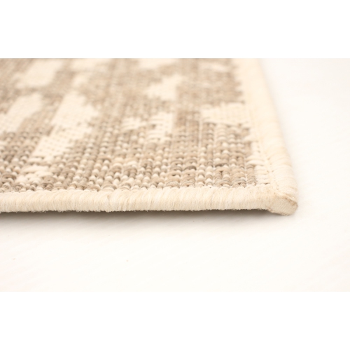 Sisal Safari Champagne-Taupe Polypropylene Rug 5'3" x 7'7"