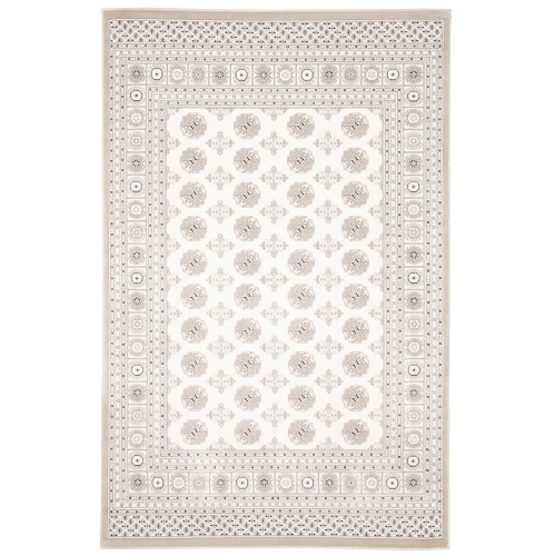 ALFRESCO DECOR  Bokhara Polypropylene Rug 3'11" X 5'7" In Red