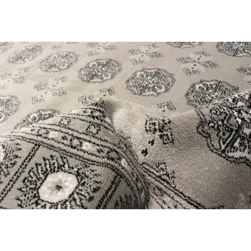 Bokhara Red Polypropylene Rug 3'11" x 5'7"