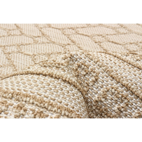 Francesca Taupe Polypropylene Rug 2'6" x 12'0"